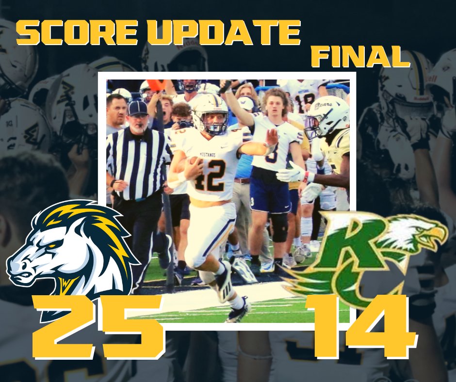 And the Mustangs take home the W!