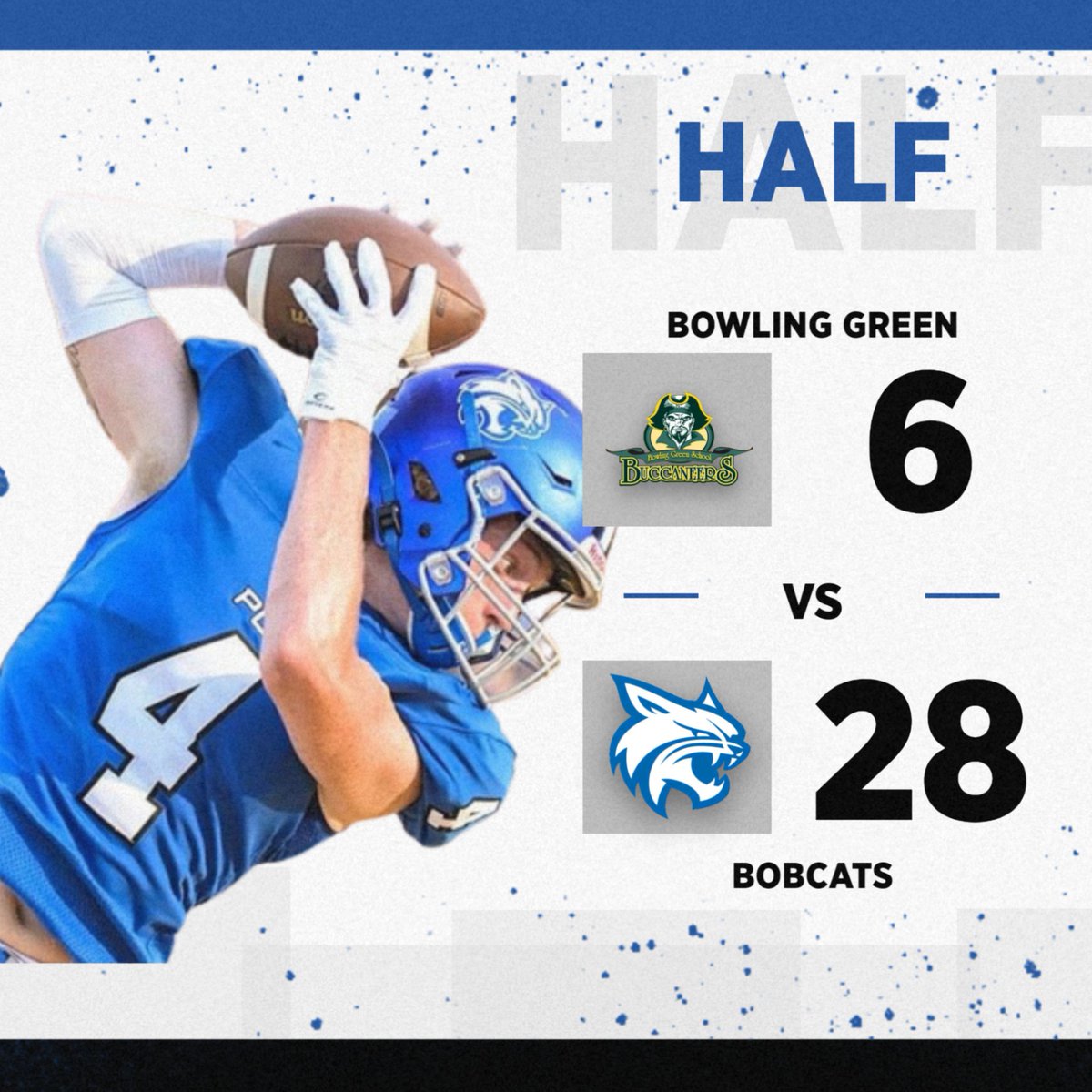 Touchdown Bobcats! Crowder to Little for a 5 yard score! 1:30 remains in the 3rd Quarter.