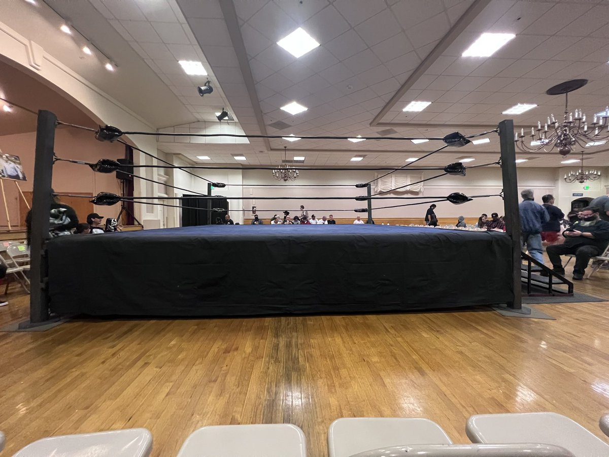 It’s gonna be a good night of wrestling action at <a href="/BTWrestlingCA/">Kirk White's Big Time Wrestling</a> 26th anniversary show at the Newark Pavilion #KirkWhite #BayArea #Prowrestling #BTWresrlingCA