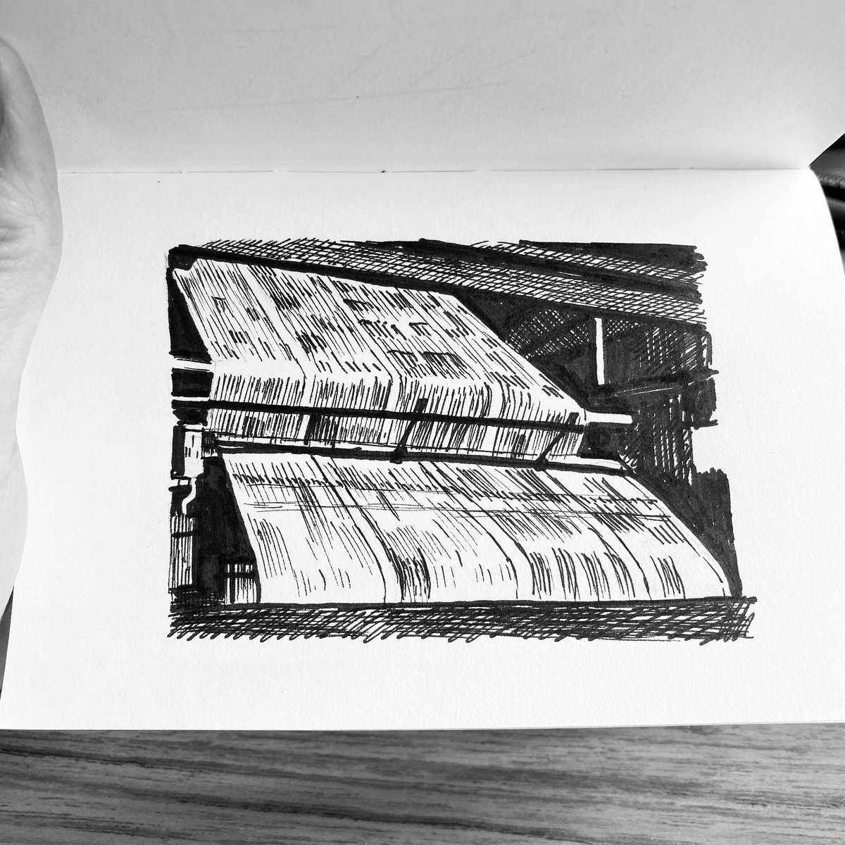 #inktober day one 📰