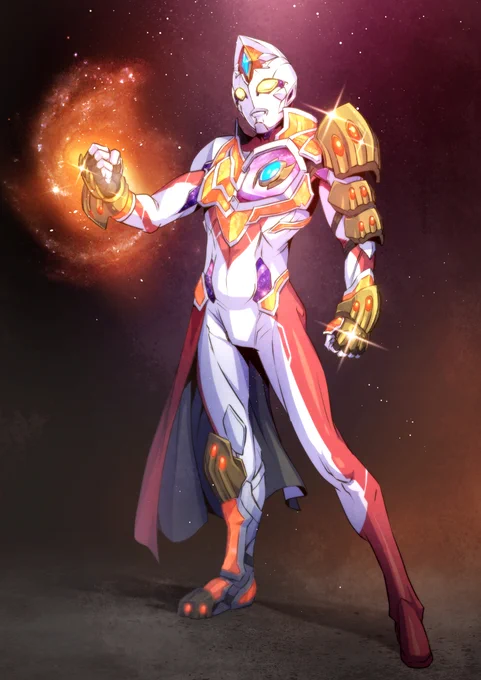 ウルトラマンデッカー(基本三形態) テーマとしては「宇宙」「近未来感」「スマートさ」です。胸の宇宙部分を広げ、『体内に宇宙がある』構造に見えるようにアレンジしています。 ※設定は独自にアレンジ、一部捏造したもので公式ではありません。 #Reウルトラ #ウルトラマンデッカー