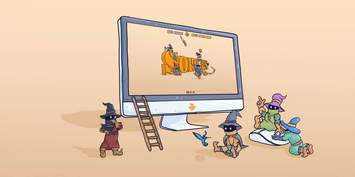 The Sorcies official website is now live.

Explore the website to find some exclusive art sneak peeks, learn about our team, and read our whitepaper!

sorcies.com