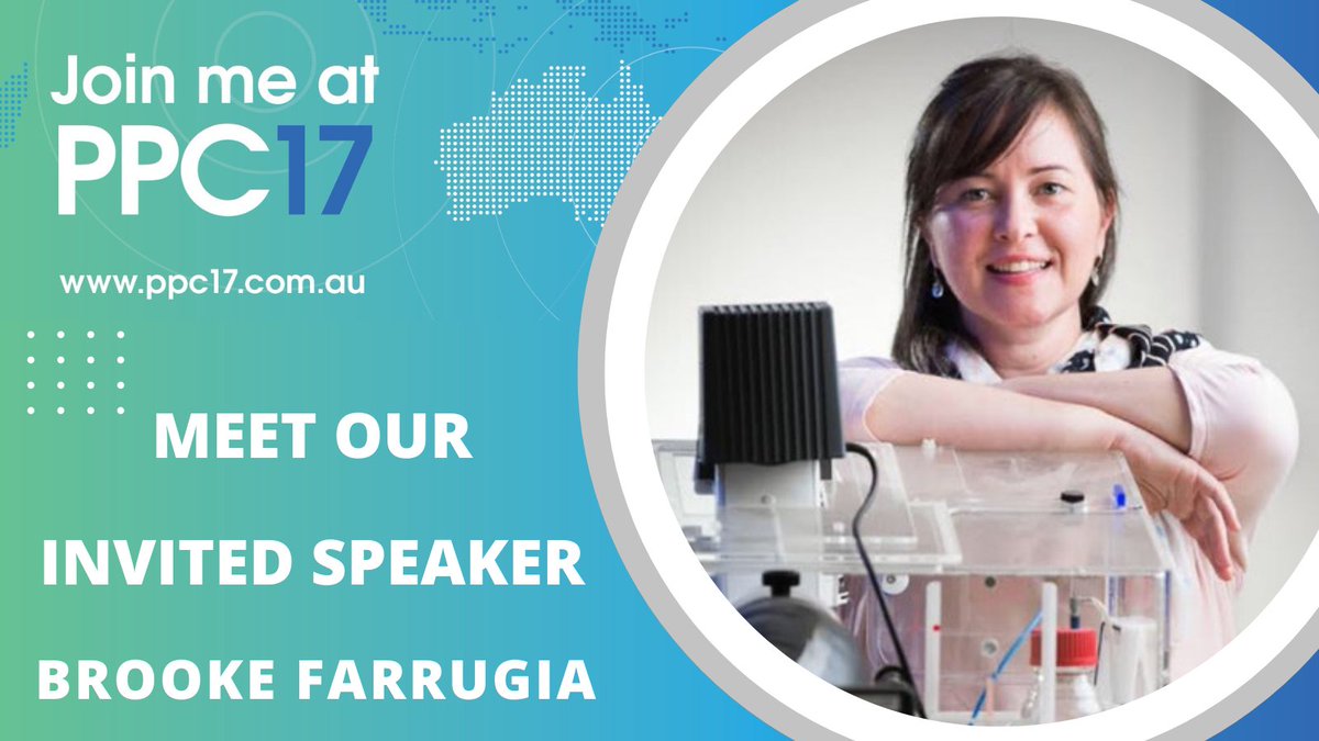 The17thPPC's tweet photo. Brooke Farrugia @brookefarrugia, from @UnimelbBME will be speaking in the Polymers for Health symposium at PPC17.
Read more: https://t.co/0RqdUy4dxr
#Brisbane #polymer #technologist #polymerference #pacificpolymerfederation #PPC17 #conference #event #speakers #polymersforhealth https://t.co/Y0iWUT0wOR