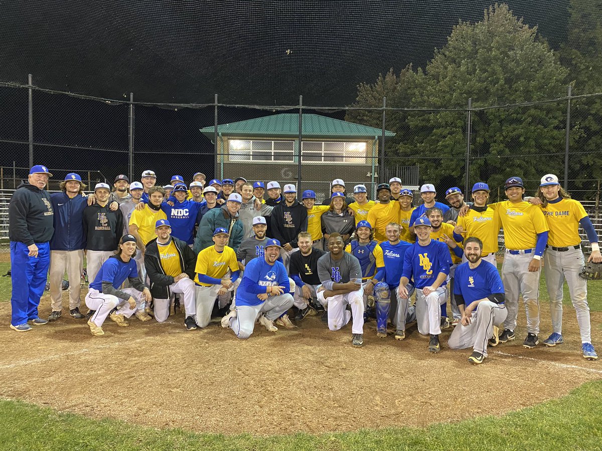 Notre Dame College Baseball tweet media