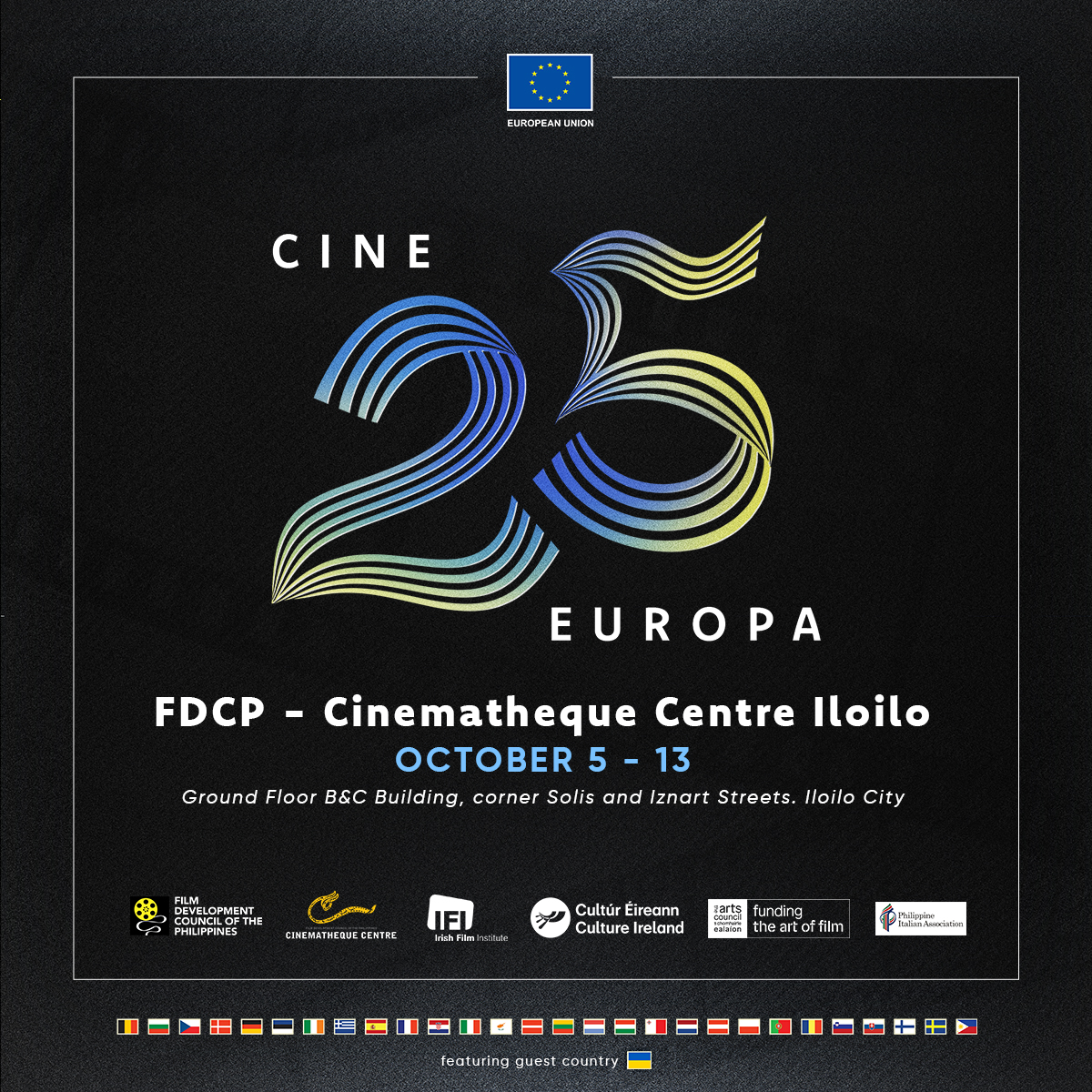 fdcpiloilo's tweet photo. ๐ Here's your guide to the daily schedule of Cine Europa 25 screenings. Share and come with your friends. #CineEuropaPH25 #CESilverAnniversary #CEat25 #TeamFDCP #FDCPCinematheque https://t.co/AZ4xqZNsKM