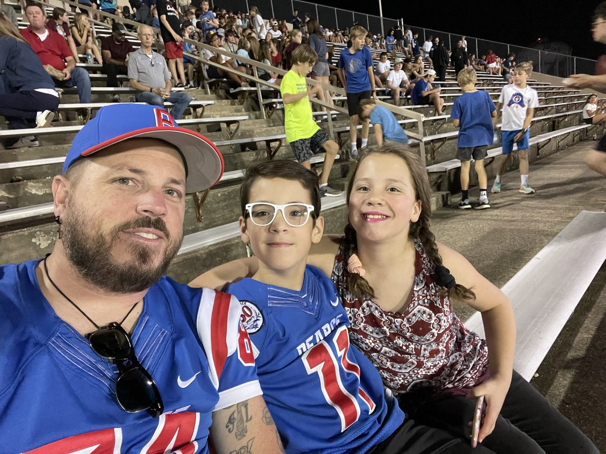 I was honored today with two student jerseys for Teacher Appreciation Week. I love being a teacher and knowing that I’m reaching my students. #risdbelieves #buildingmUStangs #historyteacher #gomustangs