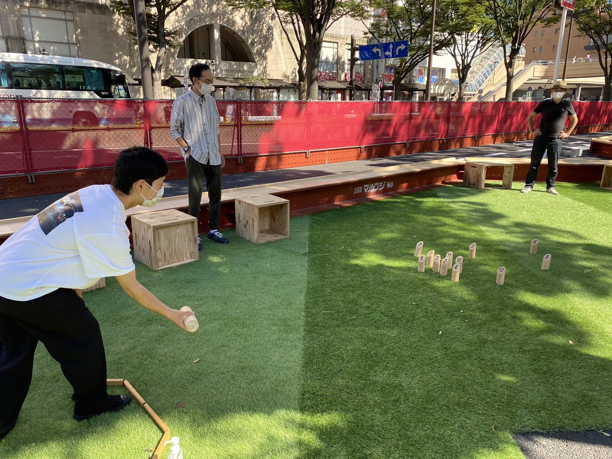 tohoku_mrk's tweet image. 今日と明日、「MOVE MOVE」というイベントに参加します！
場所は仙台駅前の旧さくらの前で、時間は10:00~16:00です！
気軽にモルックを体験できるので、ぜひお越しください！

#machitosendai
#movemove