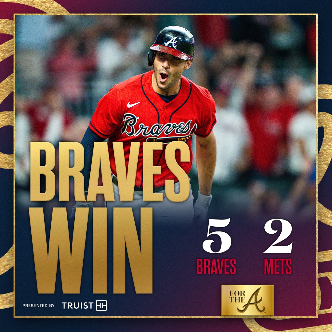 Atlanta Braves on Twitter "Braves WIN! TruistNews ForTheA https
