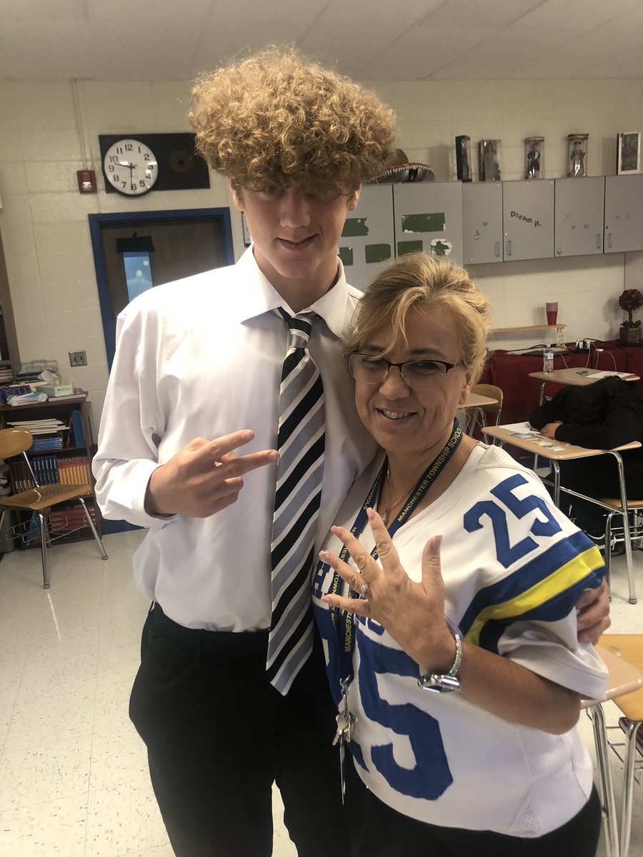 My Jersey-your Impact 
Nick came in, not only asking me to wear his Jersey but saying his #25 in Spanish!! It’s the small lessons that make big impacts. Keep on teaching teachers!