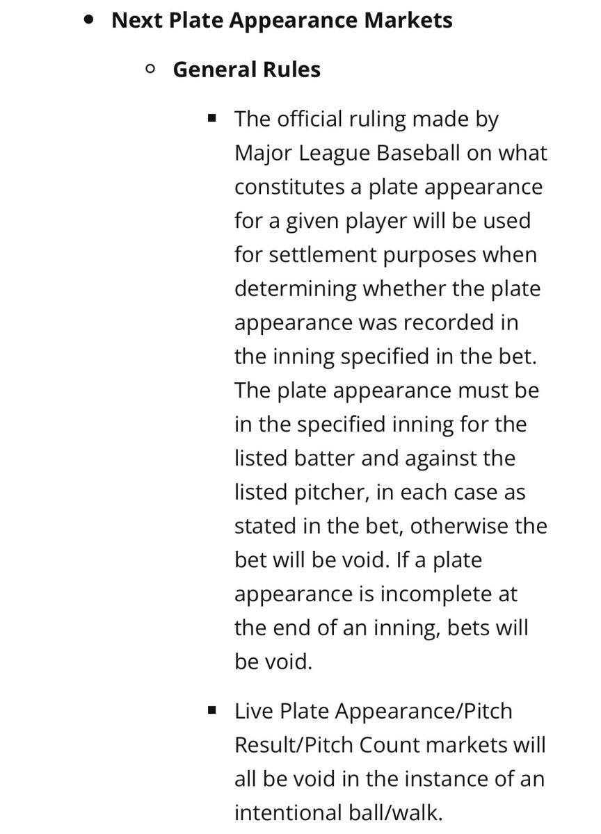 ChunderGunt's tweet photo. @CCarterIU89 @TheMisterMarcus It’s also in their house rules unfortunately. Bottom bullet point. From here: https://t.co/sOMtoG8Gbx https://t.co/XbGpbP2cPP