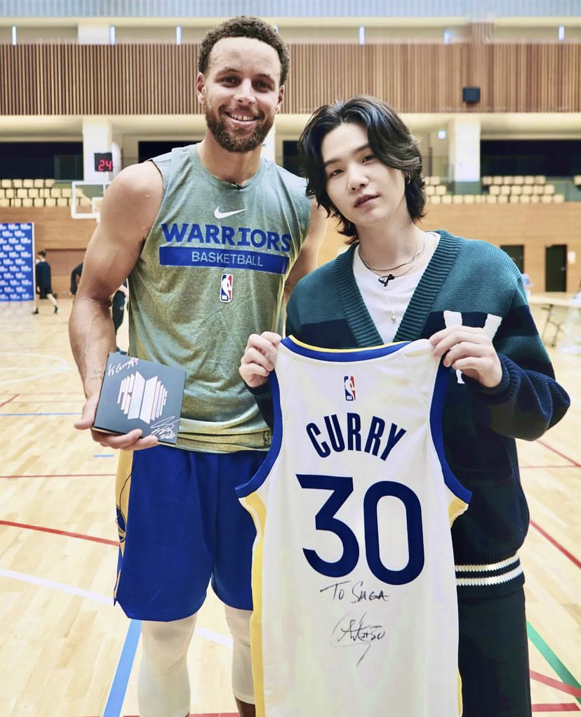 Suga x NBA Jersey - Golden State Warriors