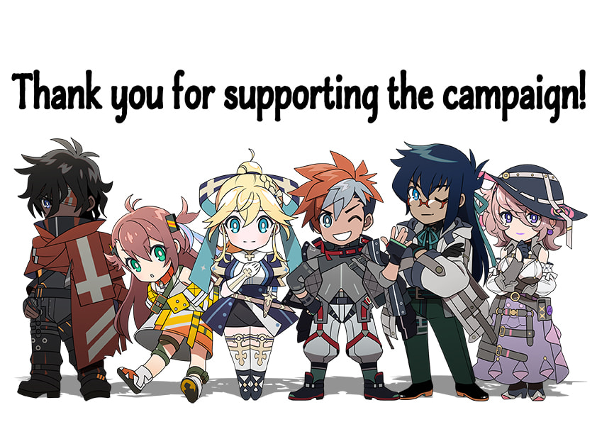 「Thank you for completing the campaign.As」|金子彰史＠シンフォギアXVのイラスト