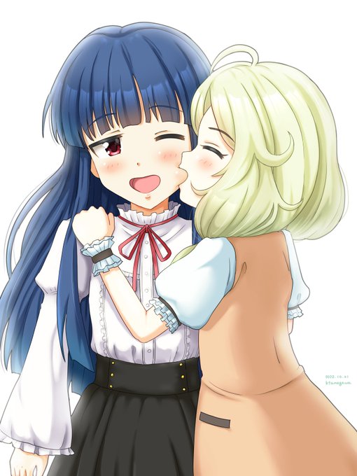 雪美てゃんを吸うこずえてゃん 