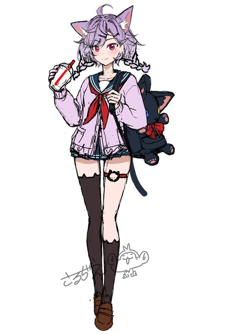 制服ラフ
#シルビアート