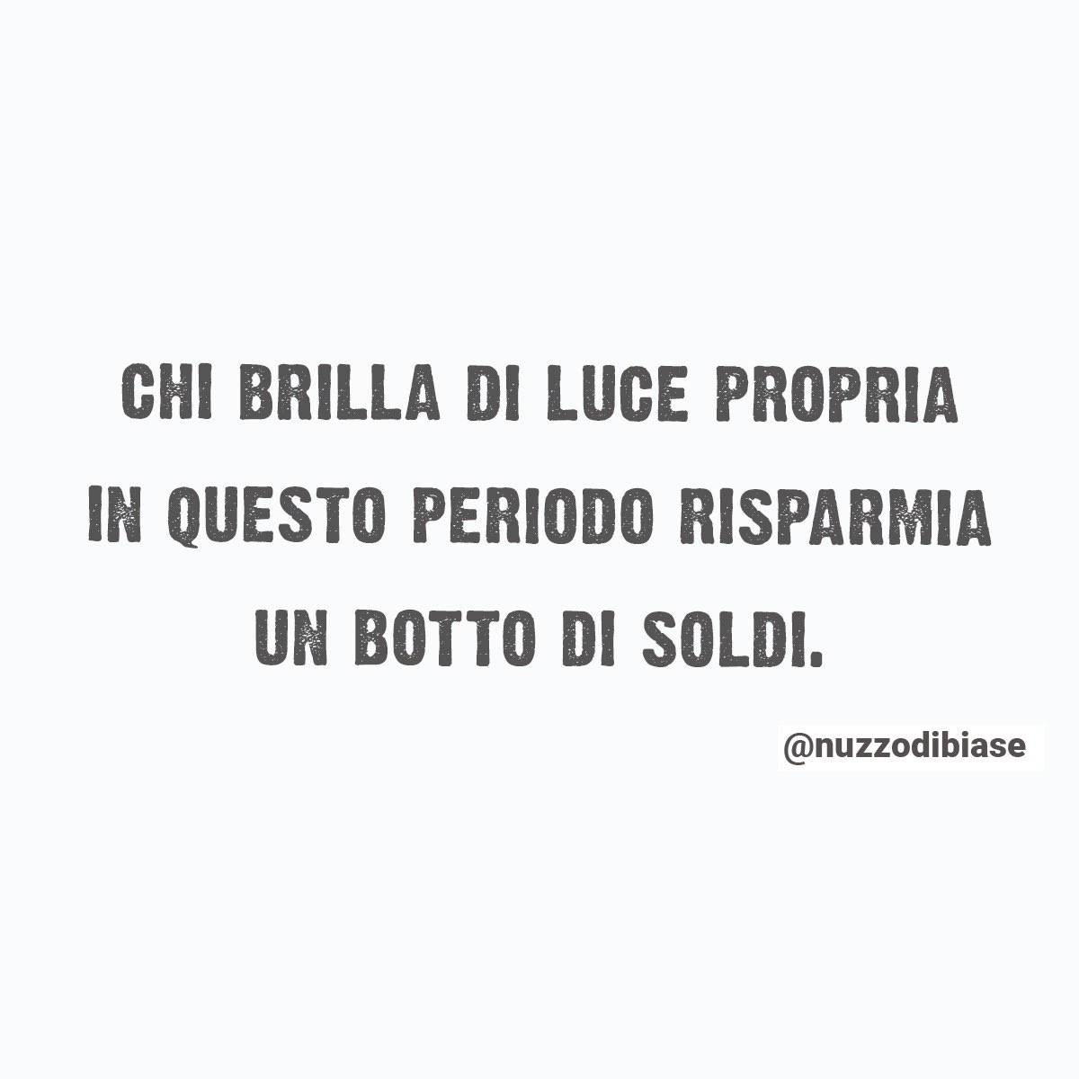 NuzzoDiBiase's tweet photo. La ⏰ di Nuzzo Di Biase. #buongiorno #amici #amiche #sveglia #carobollette #aforisma #battuta #nuzzodibiase #numeriuni https://t.co/zRB7NY4lF6