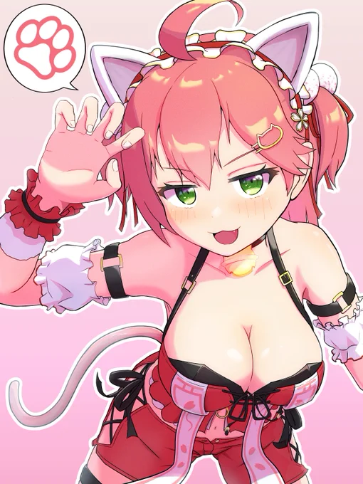 にゃあ#miko_Art 