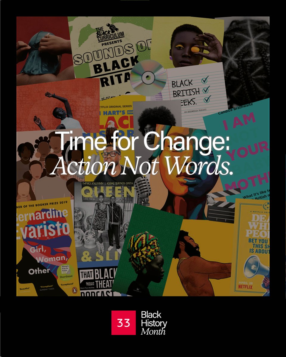 Today marks the beginning of #BlackHistoryMonth2022 - learning, understanding and celebrating UK Black History and Black culture. 

This year's theme is Time for Change: Action Not Words. So we’ve planned our initiatives around this, to celebrate BHM both in October, and beyond.