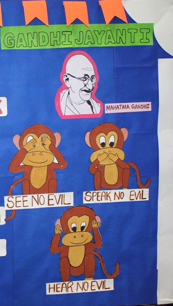 mapsavschool's tweet photo. #Gandhijayanticelebration #cleanlinessdrive #specialassembly #musicalballet @mapsavschool #Aiminmind tiny tots engaged in various activities like collage making, poster making & pen holders. It was a great pleasure watching them performing all these activities @Dir_Education https://t.co/XxU85g4CUR