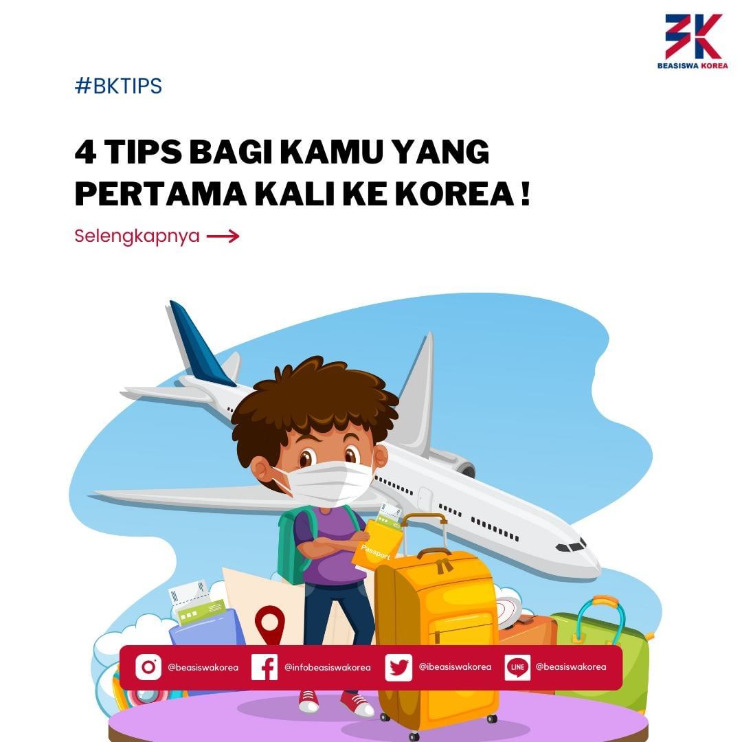 ibeasiswakorea's tweet photo. Hai, Sahabat Beasiswa Korea

Siapa nih yang pertama kali mau ke Korea ?? Yuk simak tipsnya !!

#BKTIPS https://t.co/XnA4xs8zfg