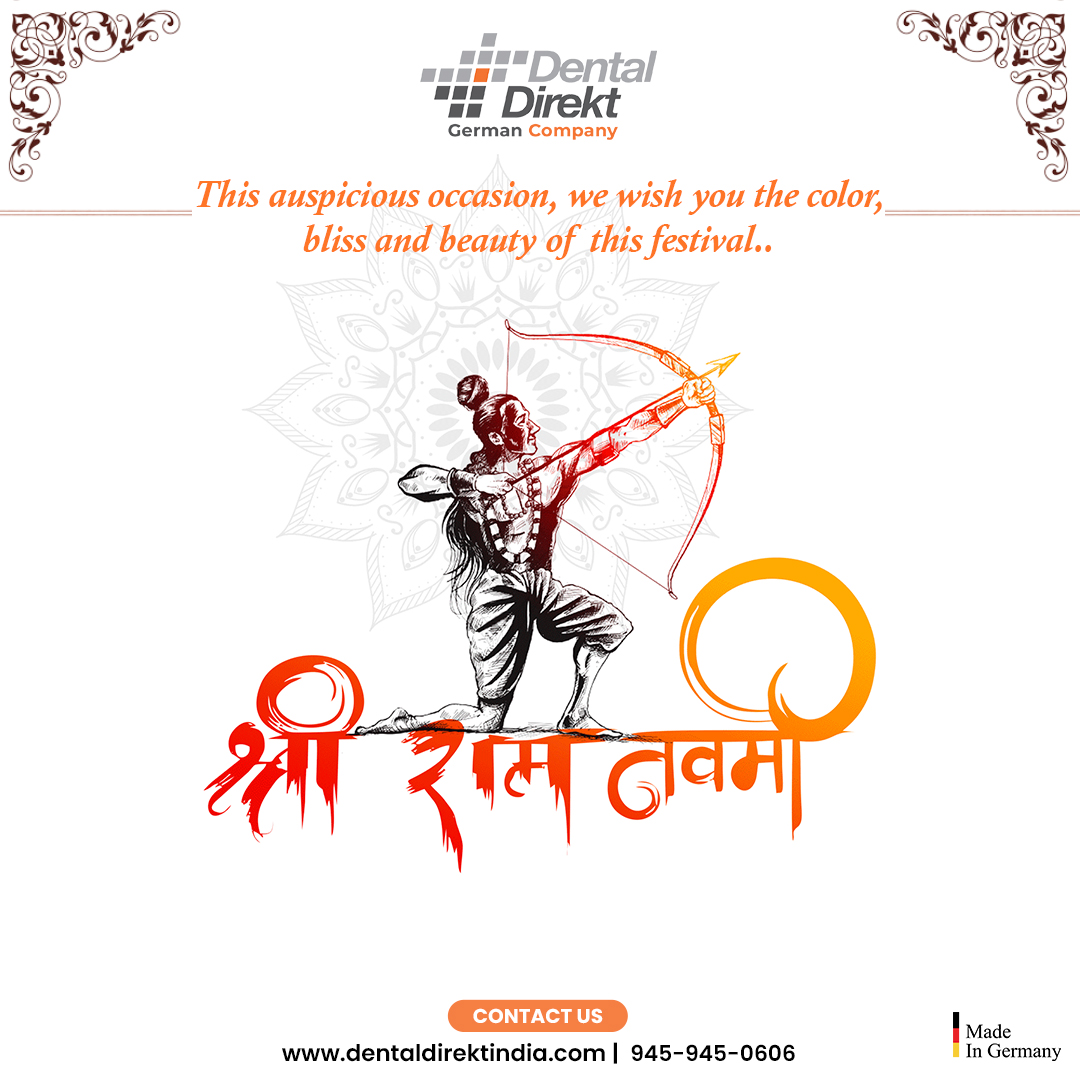 dental_direkt's tweet image. This auspicious occassion, we wish you the color, bliss and beauty of this festival... Dental Direkt Wishihg You Happy Ram Navami 2022.
👇👇👇
Call us or WhatsApp at 945-945-0606
Visit us - dentaldirektindia.com 
.
.
.
#teethcap #dentalcrown #ddcrown #ramnavmi #happyramnavmi