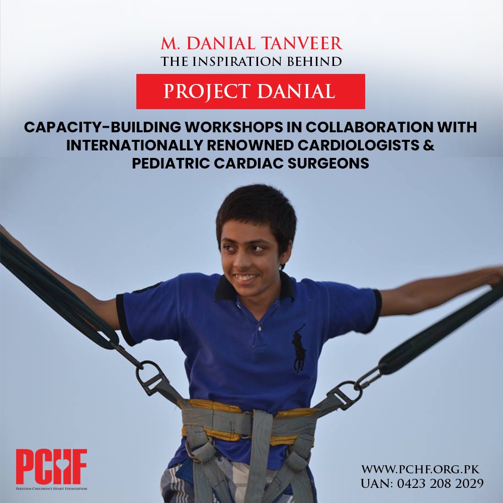 CHDHospital's tweet photo. Danial Tanveer was a truly inspirational #CHD Warrior who went on to become the iconic face of the pivotal Project Danial. Providing local doctors the chance to learn from the best in the world is key towards achieving our goals. @HeartForDanial 
@captainmisbahpk #PCHF #CHHRI https://t.co/ynUtqvaYC2