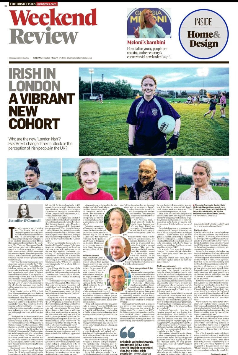 LiamPRyan91's tweet photo. Weekend @IrishTimes 
#buyapaper #buyanepaper https://t.co/yT6B4UIu7Z