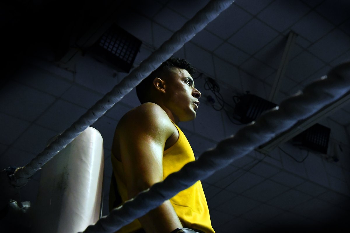 IABABOXING's tweet image. Some of the fantastic shots of @gardainfo V @FDNY card at @NationalStad, celebrating 100 years of An Garda Siochana.

Images by @theirishphotog