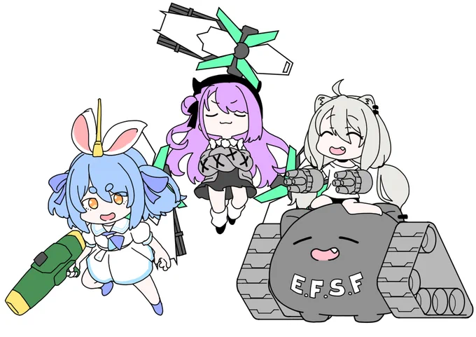 PEBOT小隊 #ぺこらーと #ししらーと #TOWART 