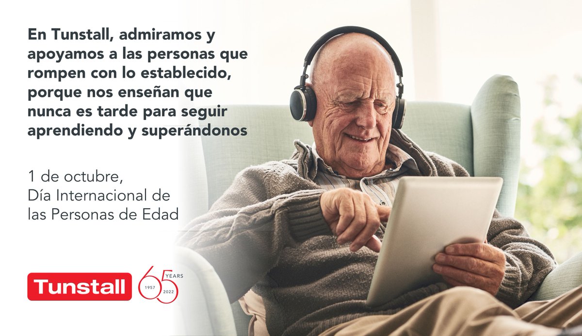 tunstall_es's tweet photo. Hoy, 1 de octubre, es el #DíaInternacionaldelasPersonasdeEdad, compartimos en nuestro blog el post “No eres mayor para esto” de Javier Mata, responsable del servicio #VinclesBCN del @bcn_ajuntament #personasMayores

➡️ Leer el blog: https://t.co/e1SMmfnzok https://t.co/hRCRCsUWOj
