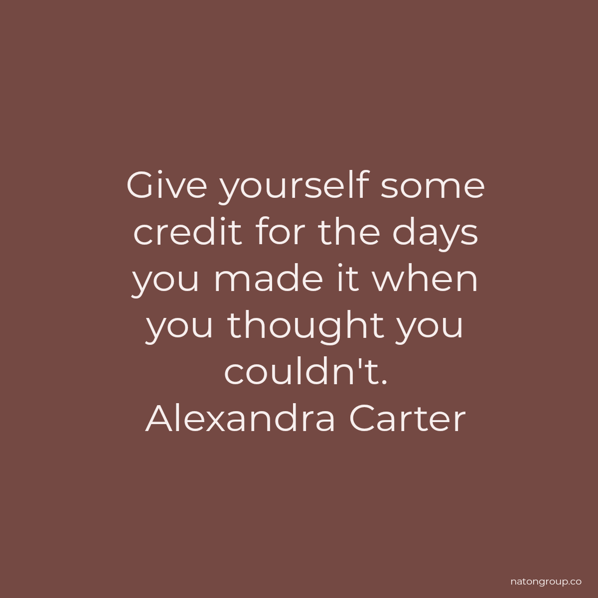 naton_inc's tweet photo. Quote .

#quote #encouragement #alexandracarter #ThinkBIGSundayWithMarsha #ThePositiveProject https://t.co/KXtgkhSjq7