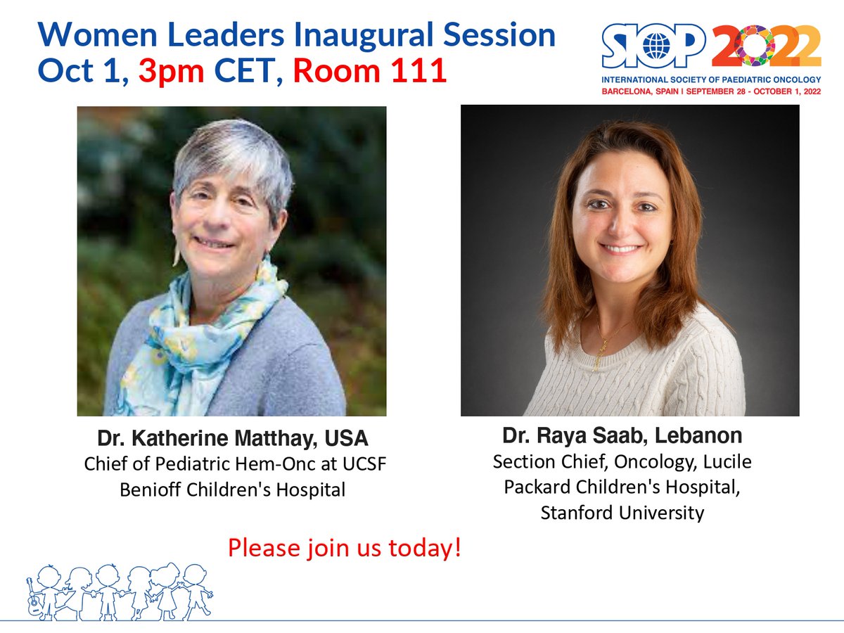 WANT TO BE INSPIRED? Please join us today to hear two renowned leaders sharing insights on what helped them succeed through the years - we promise you a doze of inspiration! #SIOP2022 @WorldSIOP