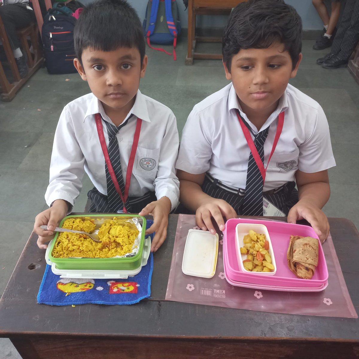 MMPublicschool1's tweet photo. Nutrition Fete: Poshan Maah Activity
To sensitize students regarding nutrition in their formative years, the #Nutrition #Fair was organised for the Primary Graders on Thursday, September 15, 2022, in school premises.
#PoshanMaah #Nutritionforkids #Nutritionforstudents https://t.co/QVyKkFG2IG