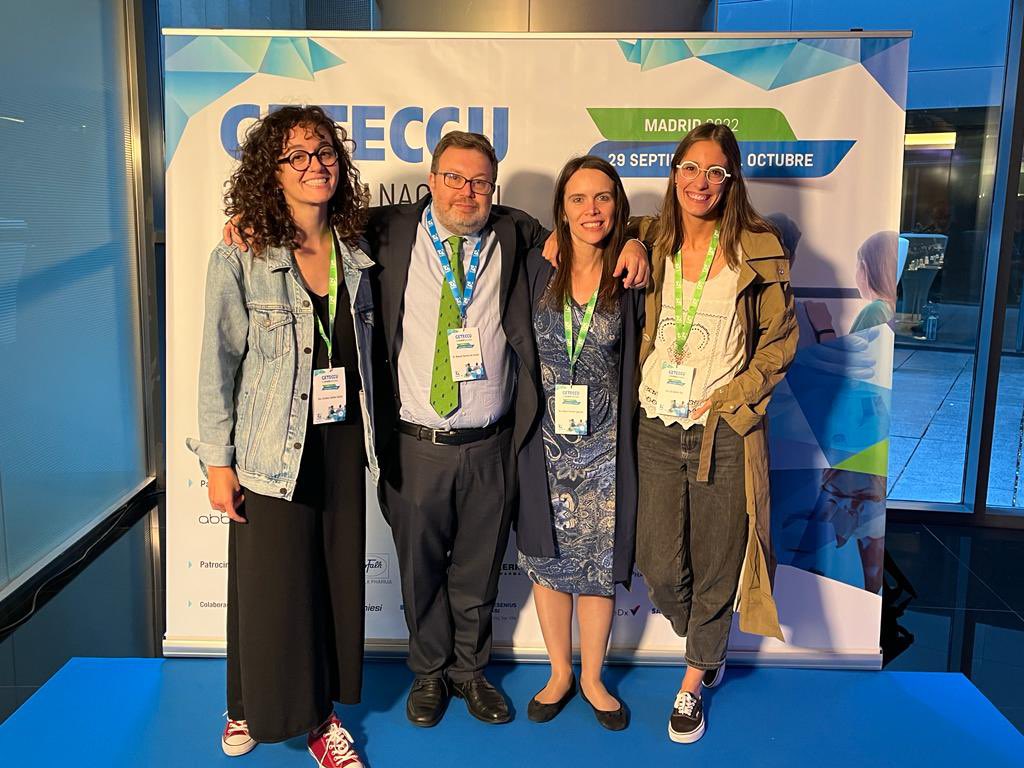 SANTIAGO IBD Team #GETECCU22 en <a href="/geteccu/">GETECCU</a> past present and future #SomosGETECCU