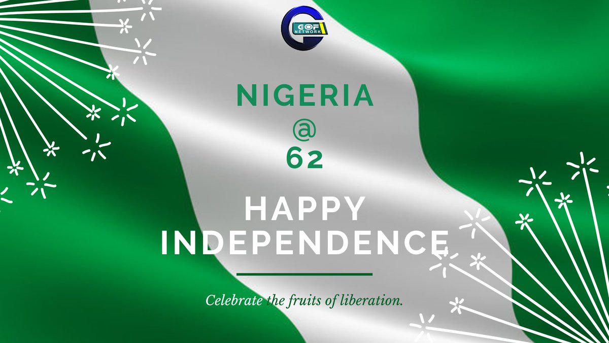 gofnetwork's tweet photo. Happy independence day, Nigeria🇳🇬!
On this day we pray for a nation bound🔗 in freedom, peace and unity. A nation where peace🕊 and justice ⚖ shall reign.

#gofnetwork #nigeria #October1st #peace #justice #love #freedom #Equity #IndependenceDay #entrepreneur #business #startup https://t.co/ZWwEKNivIX