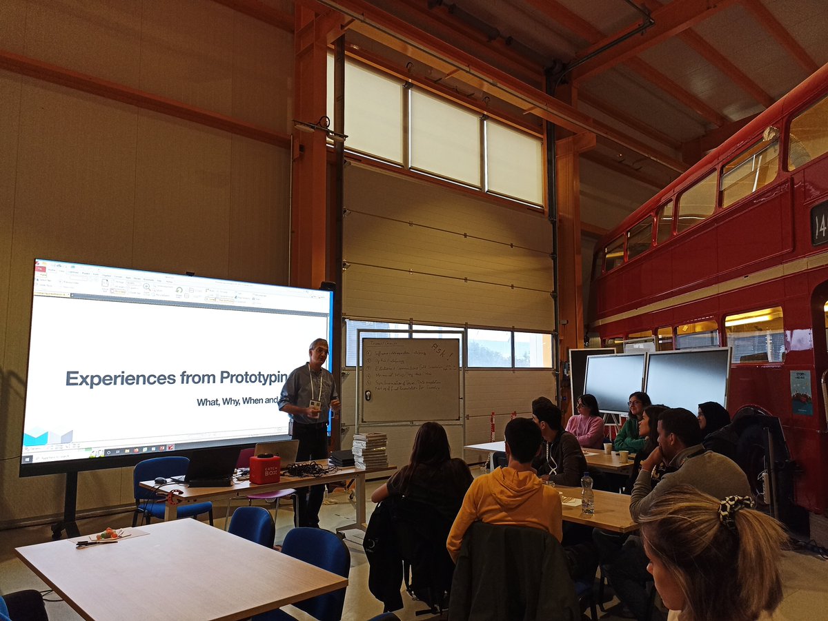 Dr. Richard Zeltner (@richardzeltner) on Twitter photo Happening today at <a href="/CERNIdeaSquare/">IdeaSquare - the innovation space at CERN</a> :
Stefan Kubsky is kicking off the second day of the <a href="/EuroPhysSoc/">European Physical Society (EPS)</a> TIG "Hands on" workshop. The workshop is aiming at teaching students and young reseachers skills for the Implementation of experiments. Happening today at <a href="/CERNIdeaSquare/">IdeaSquare - the innovation space at CERN</a> :
Stefan Kubsky is kicking off the second day of the <a href="/EuroPhysSoc/">European Physical Society (EPS)</a> TIG "Hands on" workshop. The workshop is aiming at teaching students and young reseachers skills for the Implementation of experiments.