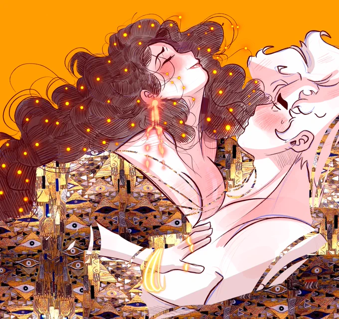 Preorders for the re-release of LeonxLili Artbook is up (Oct 1-Nov 1)! please read the description before buying! 50 pages of my illustrative sketches Ive done between Leon and Lili from 2020-2021! a mango color dream.  #art  