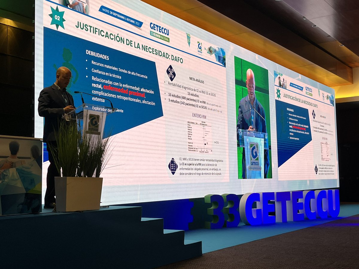 Ecografía intestinal! No hay duda de su utilidad, su aceptación…y todos sus “sus” que le convierten en una gran aliada en nuestra práctica clínica #EII. Quién mejor para presentarla? <a href="/joaquin_poza/">Joaquin</a> Qué grande!! <a href="/geteccu/">GETECCU</a>