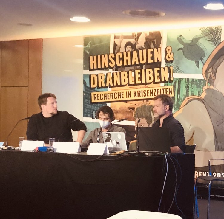 Christian Esser @christianesser.bsky.social (@ch_esser) on Twitter photo Früh aufstehen lohnt sich: <a href="/MarcusPfeil/">Marcus Pfeil</a> über spannende Recherchen mit Satellitendaten #nr22 <a href="/j_network/">journalists.network</a> <a href="/nrecherche/">Netzwerk Recherche</a> Früh aufstehen lohnt sich: <a href="/MarcusPfeil/">Marcus Pfeil</a> über spannende Recherchen mit Satellitendaten #nr22 <a href="/j_network/">journalists.network</a> <a href="/nrecherche/">Netzwerk Recherche</a>