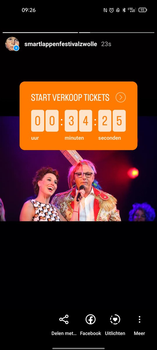 Het is hier al lekker gezellig aan het worden. De kaartverkoop gaat bijna van start!