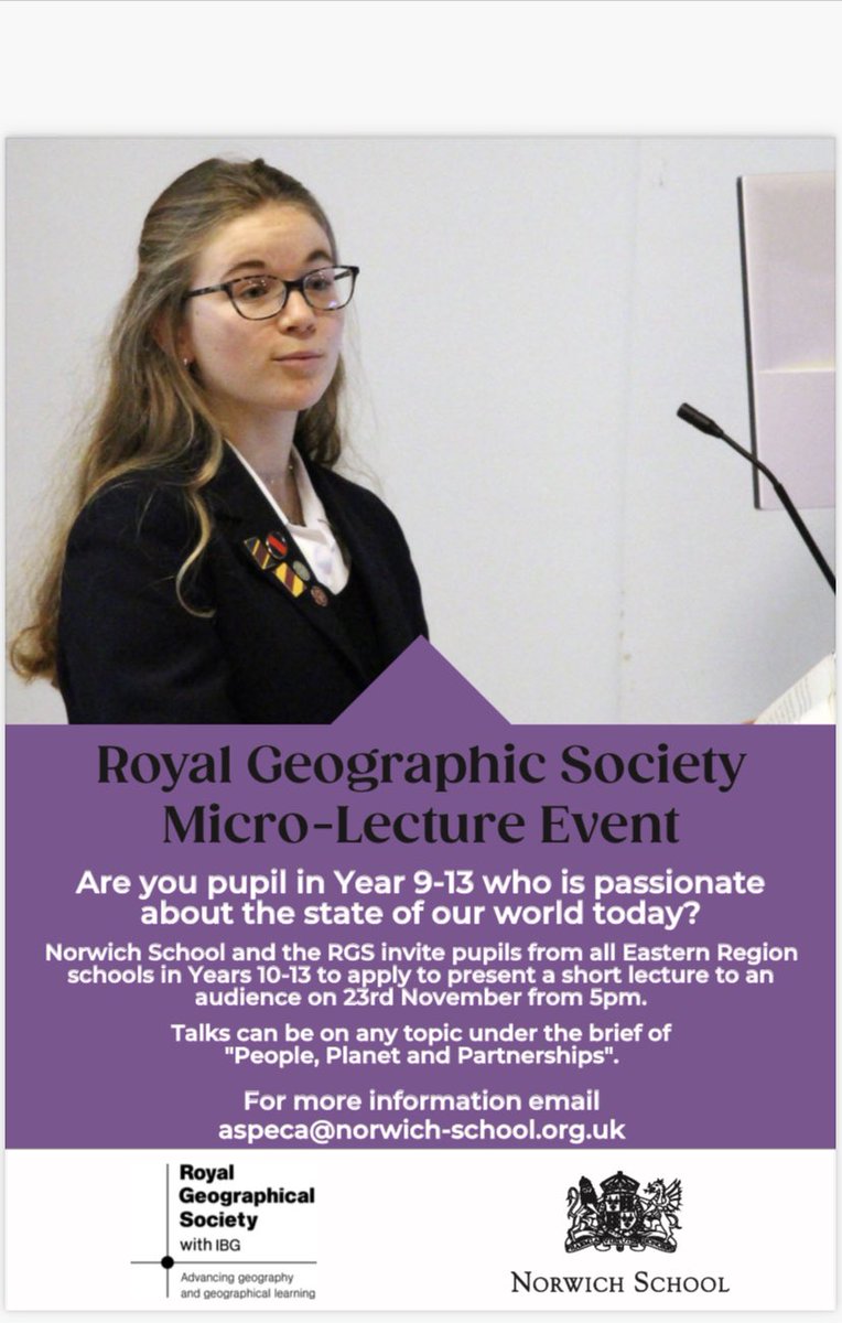fehs_geog's tweet photo. A great opportunity for our FEHS Geographers who are passionate about our world. If you are in year 9-11 and world like to get involved, please speak to Mr Gould. #AnythingsPossible https://t.co/S04l5jRzBK