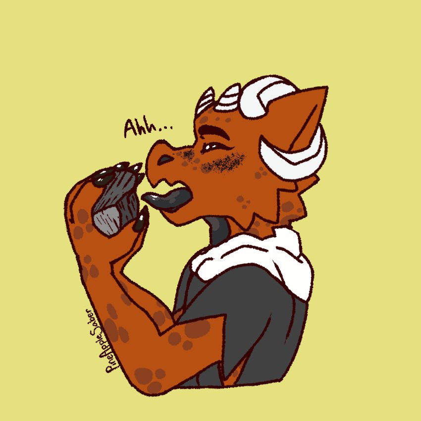 PineappleSaber's tweet photo. Halfbody for a friend of mine :)
#fandomArtist #anthroSFW #furryKobold https://t.co/sj2bMnDu8g