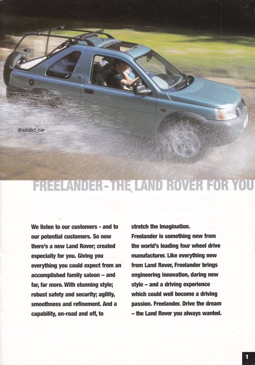 Car Brochure Addict on Twitter "As part of a drive to increase Land