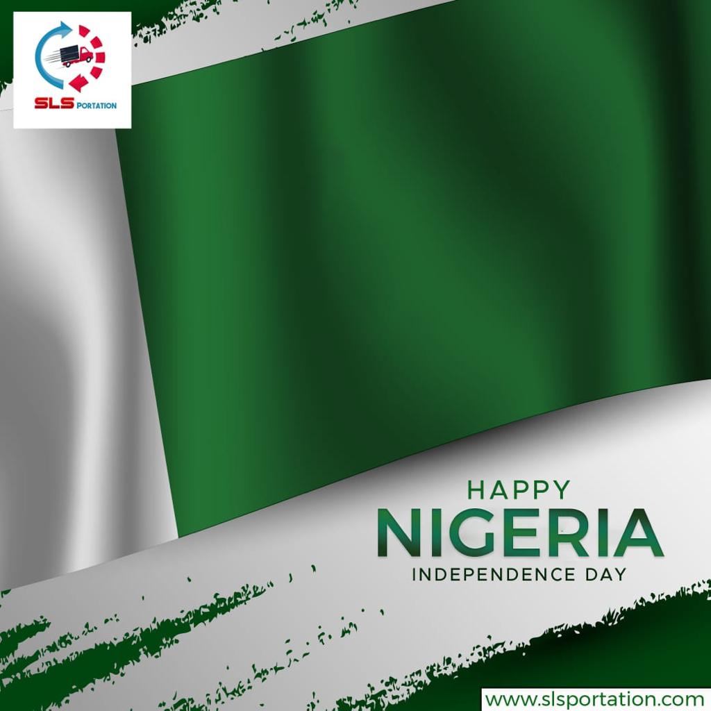 SLSportationltd's tweet photo. Happy 62nd Independence Day Nigeria. 
🇳🇬🇳🇬

#9ja #independenceday #nigeria #lagos #slsportation #festivities #October1st https://t.co/iJlxhs9Din