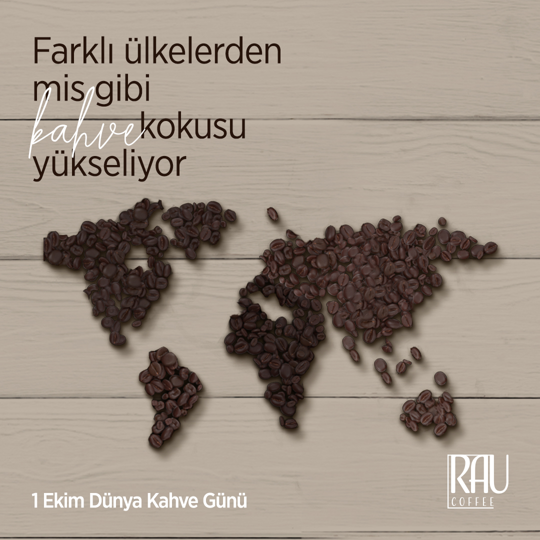 RauCoffeeTR's tweet photo. Çeşitli ülkelerden en taze kahve çekirdekleri ile demlenmiş kahveler RAU Coffee' de sizleri bekliyor. 1 Ekim #DünyaKahveGünü kutlu olsun! ☕

📍 #Konya / Meram
📍 #Eskişehir / Cassaba Modern
📍 #Ankara / Çukurambar (Yakında)
🌐 https://t.co/wLeojB4FMZ

#RAUCoffee https://t.co/jFJt7NubGN