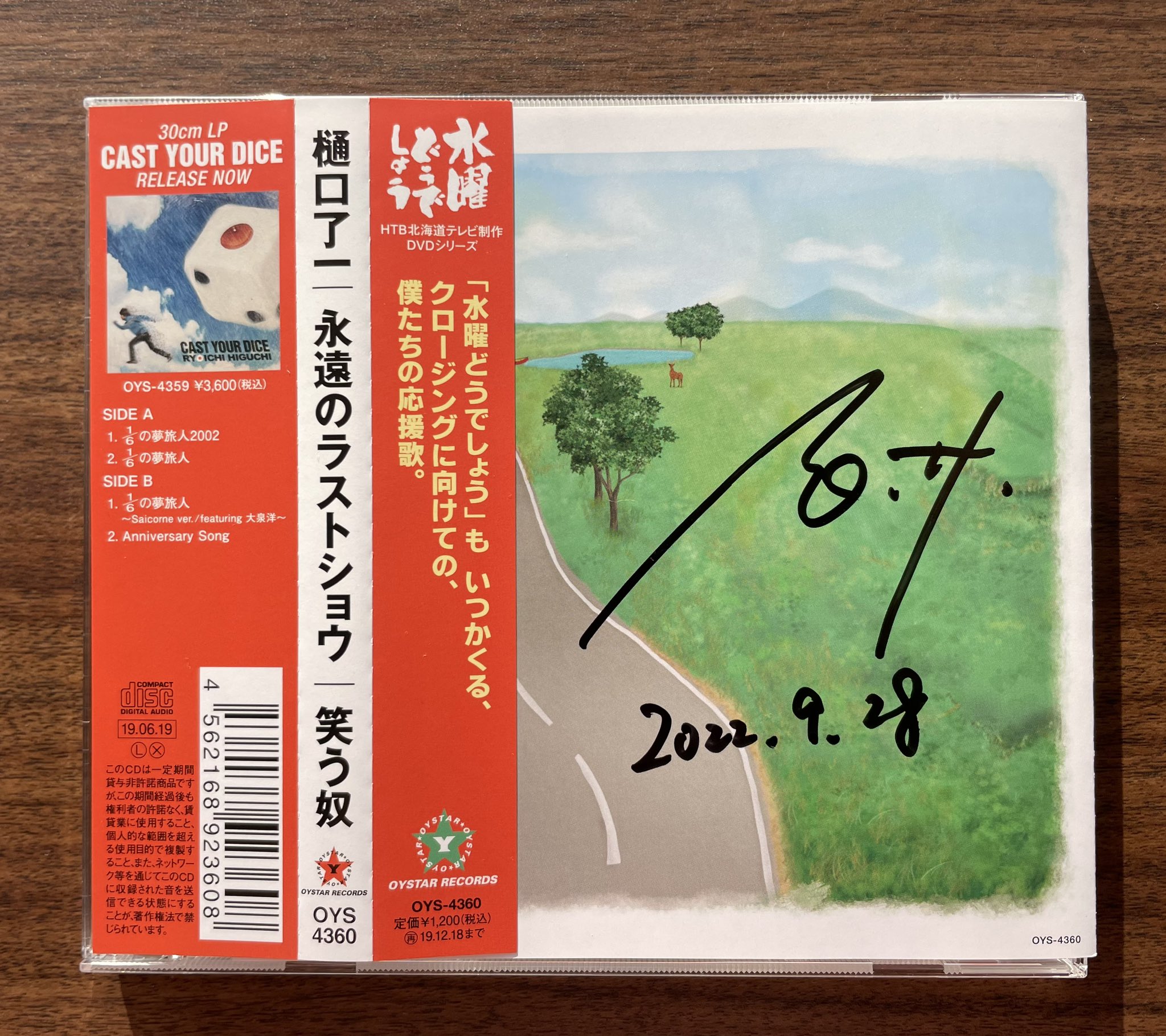 販促ワールド Lp 1 6の夢旅人 Dice Your Cast 樋口了一 水曜どうでしょう