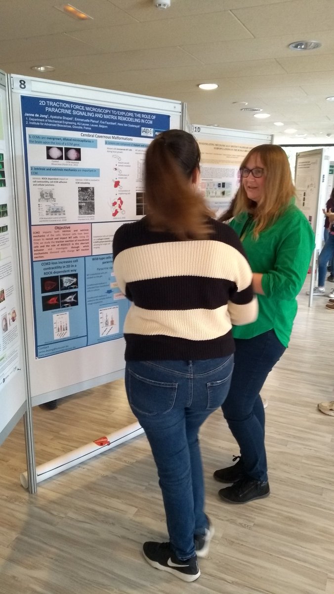 💚End of this awesome #MCsummerschool22 where we've presented our work on FRET and TFM to investigate endothelial cell invasion and force generation!