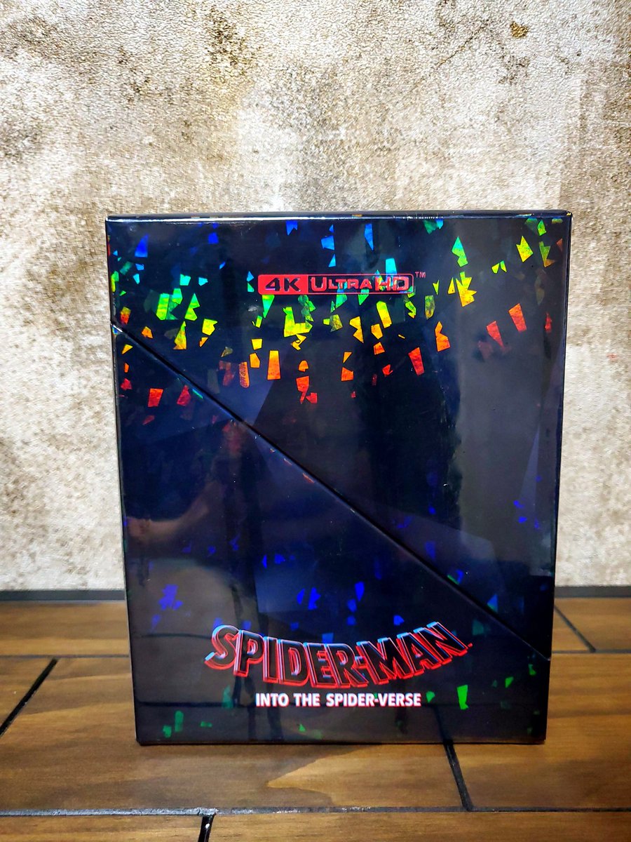 Cornrow_'s tweet photo. Weet collection : spiderman into the spider-verse one click

@media_psychos #spiderman #intothespiderverse #weetcollection #bluray #steelbook https://t.co/ntQ359hwWi