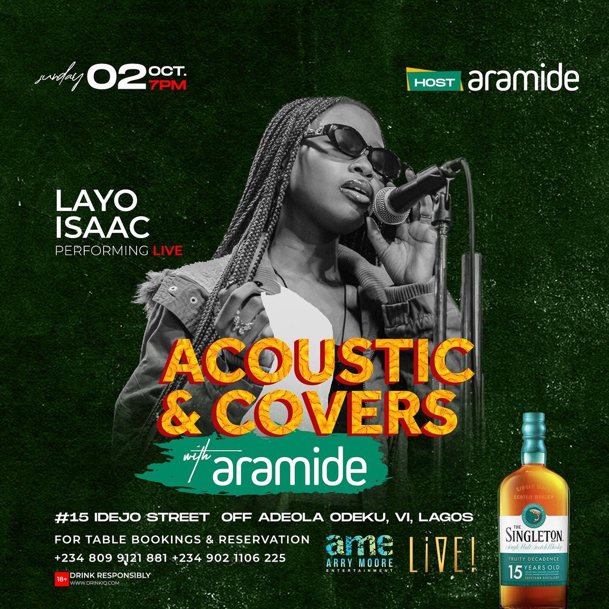 layoisaac_'s tweet photo. excited to be here tomorrow!!!! come through for me ehn? thank you @AramideMusic for getting me on your platform 🫶🏻🤍 https://t.co/QrEJrbWCyq