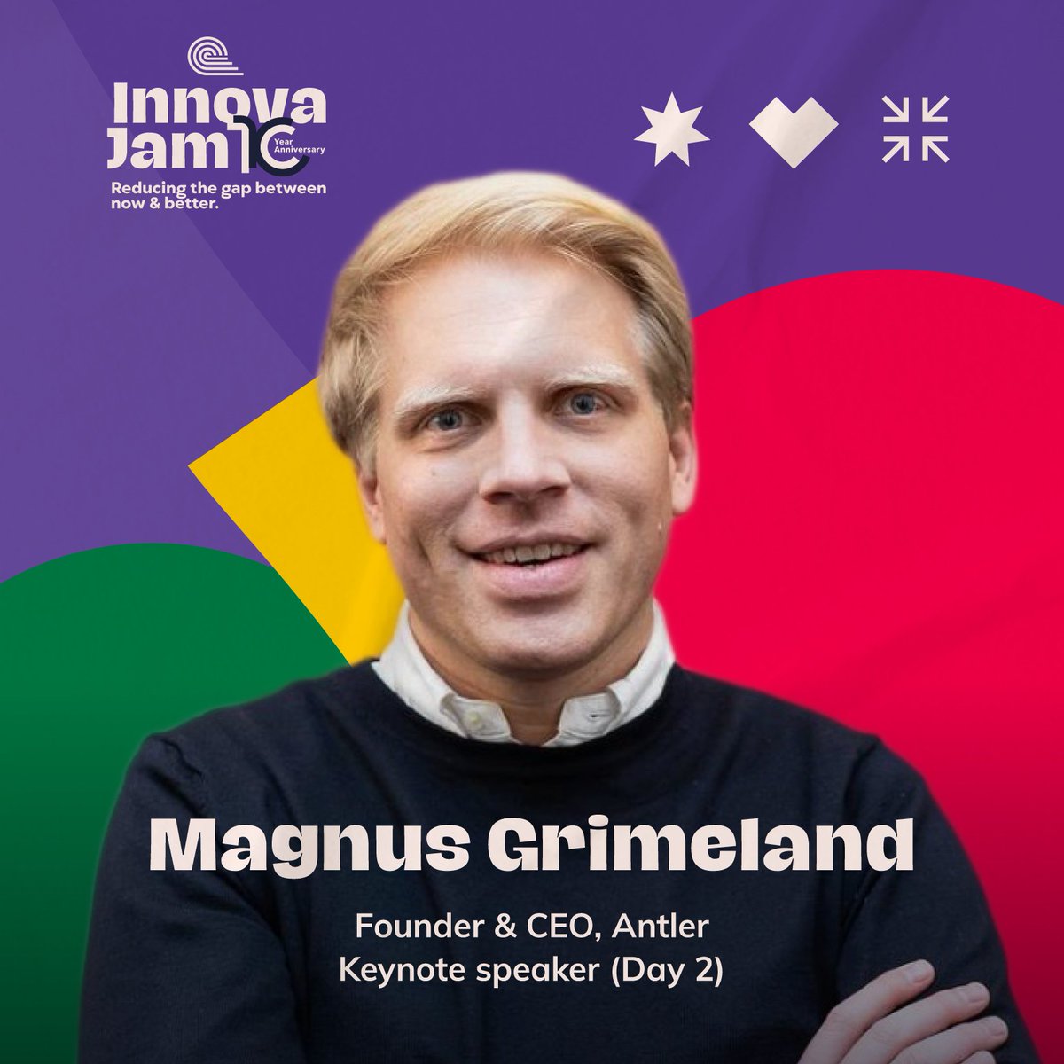 AllanGrayOrbis's tweet photo. "The next wave of growth is right now... Right now is the best time ever to build a business." 

Some wise words from our Day 2 keynote speaker, @MagnusGrimeland, the founder of @AntlerGlobal, kicking off our festivities 🎉 

#BecomingFocused #InnovaJam  #InnovaJam2022 https://t.co/FqvSdneLP8