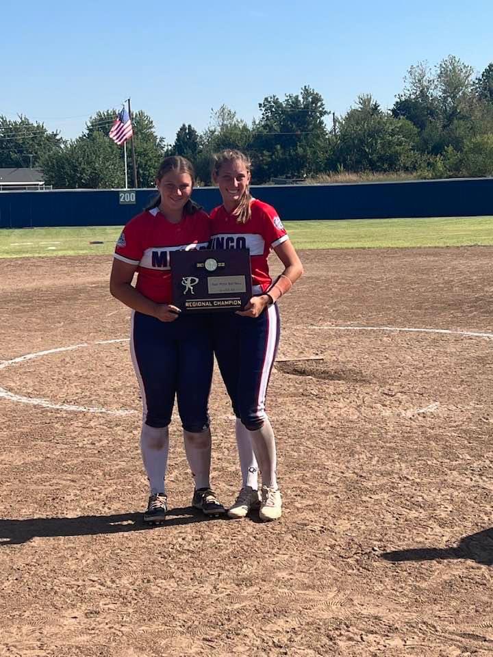 Congratulations to Freshman Julie on punching her ticket to state with her big sister Tara!